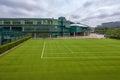 One of the courts in Wimbledon arena