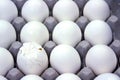One Cracked Egg Royalty Free Stock Photo