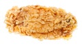 one crispy batter deep-fried chicken wing Royalty Free Stock Photo