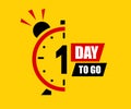 One day icons to go last countdown icon. Days go sale price offer promo deal timer, day only Ã¢â¬â for stock