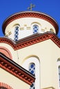 One detail on the Fruska Gora Monastery Royalty Free Stock Photo