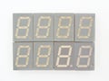 One digit seven segments led display.