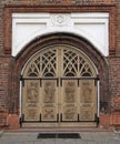 One of door to Basillica in Kaunas Royalty Free Stock Photo