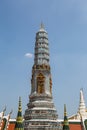 One of eight prangs at Wat Phra Kaew