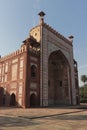 Entrance to the akbar tomb Sikandra monument in Agra,india