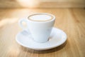 One espresso macchiato Royalty Free Stock Photo