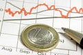 One Euro Coin Royalty Free Stock Photo