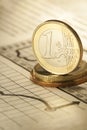 One euro Royalty Free Stock Photo