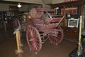 One of the first fire department fire pumper in Michigan