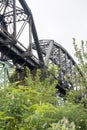 Historic railroad bridge Royalty Free Stock Photo