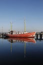 One fishing boat Royalty Free Stock Photo