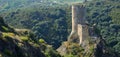 One of the four Castles at Lastours Languedoc-Roussillon France