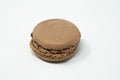 French salted butter caramel macaroon Royalty Free Stock Photo