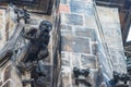 One of gargoyles of St. Vitus cathedral in Prague Royalty Free Stock Photo