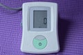 One gray medical electric pressure meter