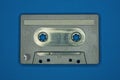 One gray old plastic audiotape