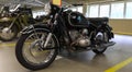 One of the greatest classic motorcycles, the 1969 BMW R69S, is considered a collector`s item. Vintage rare antiques. Ukraine, Kie