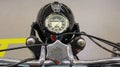 One of the greatest classic motorcycles, the 1969 BMW R69S, is considered a collector`s item. Vintage rare antiques. Ukraine, Kie