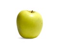 One green apple isolated on white background Royalty Free Stock Photo