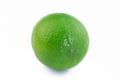 One green lime Royalty Free Stock Photo