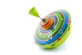 One green whirl toy