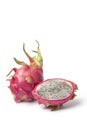 One and a half Dragonfruit Royalty Free Stock Photo