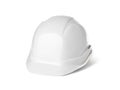 One hard hat isolated on white. Safety equipment Royalty Free Stock Photo
