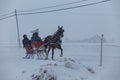 One Horse Open Sleigh