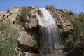One of the hot waterfalls in Wadi Zarqa Main