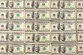 One hundred american dollars background Royalty Free Stock Photo