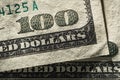 One hundred dollars Royalty Free Stock Photo
