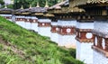 One hundred eight Chorten at Dochu La pass