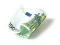 One hundred euro banknote Royalty Free Stock Photo