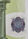 One hundred Euro banknote closeup Royalty Free Stock Photo