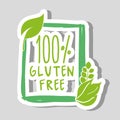 One hundred percent gluten free food
