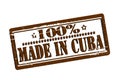 One hundred percent made in Cuba
