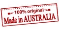 One hundred percent original made in Australia