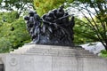 One Hundred Seventh 107th Infantry Memorial at Central Park in New York City Royalty Free Stock Photo
