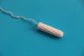 One hygienic tampon. Feminine hygiene, personal care