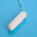 One hygienic tampon. Feminine hygiene, personal care