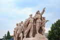 Monument of the working class of China on Tian`an men square
