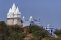 Jain Temple at Sonagiri in the Madhya Pradesh region of India Royalty Free Stock Photo