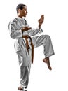 Karate teenagers kid Royalty Free Stock Photo