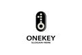 One Key Logo Royalty Free Stock Photo