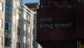 One King Street Plaque