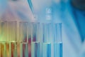 One of the laboratories where experiments are being conducted, A science experiment is being conducted in the laboratory,