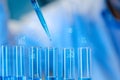One of the laboratories where experiments are being conducted, A science experiment is being conducted in the laboratory,