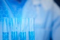 One of the laboratories where experiments are being conducted, A science experiment is being conducted in the laboratory,
