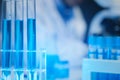 One of the laboratories where experiments are being conducted, A science experiment is being conducted in the laboratory,