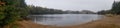 Panaramaic View of One of the Lakes in Algonquin Prov Park Royalty Free Stock Photo